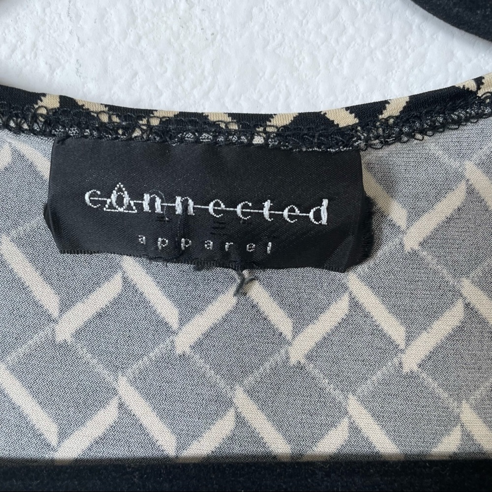 Connected Apparel Wrap Dress - Picture 8 of 10